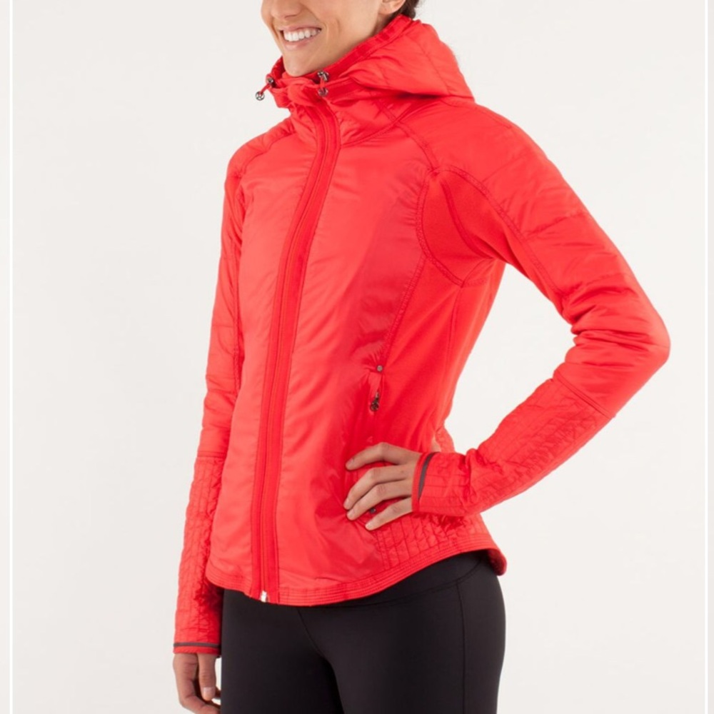 Lululemon Run: Bundle Up Jacket Love Red